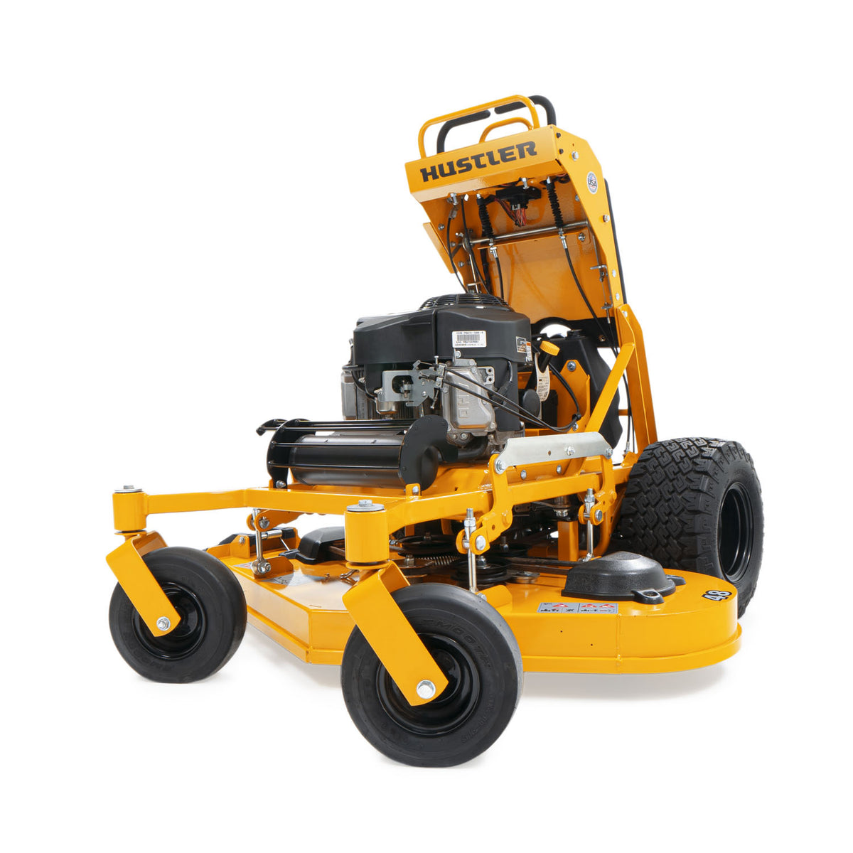 Hustler Surfer Pro (34") 15HP Kawasaki Stand-On Lawn Mower - UK Fast Gas